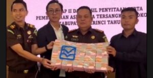 Kejari Sungai Penuh Sita Rp 1,4 M ‘Hasil Sitaan’ dari 7 Tersangka PJU Kerinci