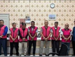 Kejari Sei Penuh Limpahkan 10 Tersangka Korupsi PJU ke Pengadilan Tipikor Jambi