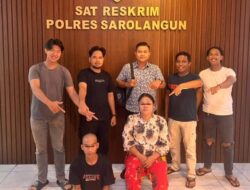 Pamer Emas Curian di Medsos, Sepasang Kekasih Ditangkap Tim Macan Pseko Polres Sarolangun