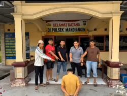 Pelaku Penodongan Dengan Kekerasan, Yang Resahkan Pengguna Jalan di Bukit Peranginan Mandiangin, Ditangkap Polisi