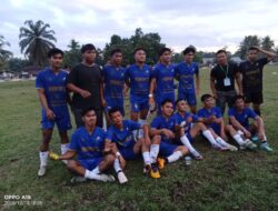 Predator FC Tabir Ilir Melaju Ke Babak Berikut Pada Open Turnamen Sepakbola HUT Tasmay