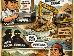 Instruksi di Atas Kertas, Excavator di Lapangan: PETI Masih Terus Menggeliat