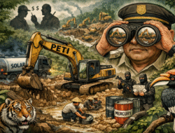 Jejak Alat Berat di Jantung TNKS: Siapa Menopang Tambang Emas Ilegal di Perbatasan Kerinci–Merangin?