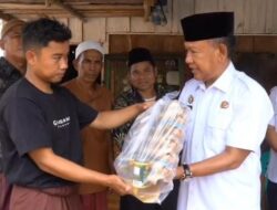 Wabup Salurkan Bantuan, Pemkab Merangin Hadir untuk Korban Kebakaran Tabir