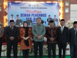 Perkuat Pengawasan RSUD, Bupati Merangin Lantik Dewan Pengawas Baru