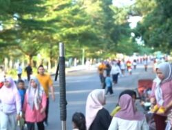 CFD Merangin Disambut Antusias, Warga Berolahraga, UMKM Ikut Bergeliat