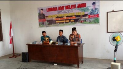 LAM Tabir Gelar Sidang Adat Perdana, Sengketa Tanah Minot dengan Rasok Dibahas