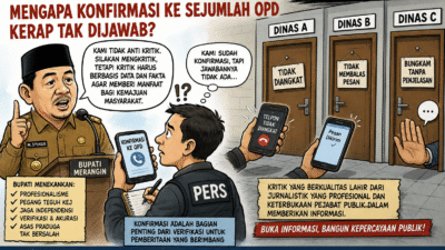 Bupati Minta Kritik Berbasis Fakta, Mengapa Konfirmasi ke Sejumlah OPD Kerap Tak Dijawab?